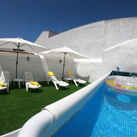 Дом отдыха Pueblo - Casa Josefita, Patio With Private Pool-piscina Privada Y Solarium